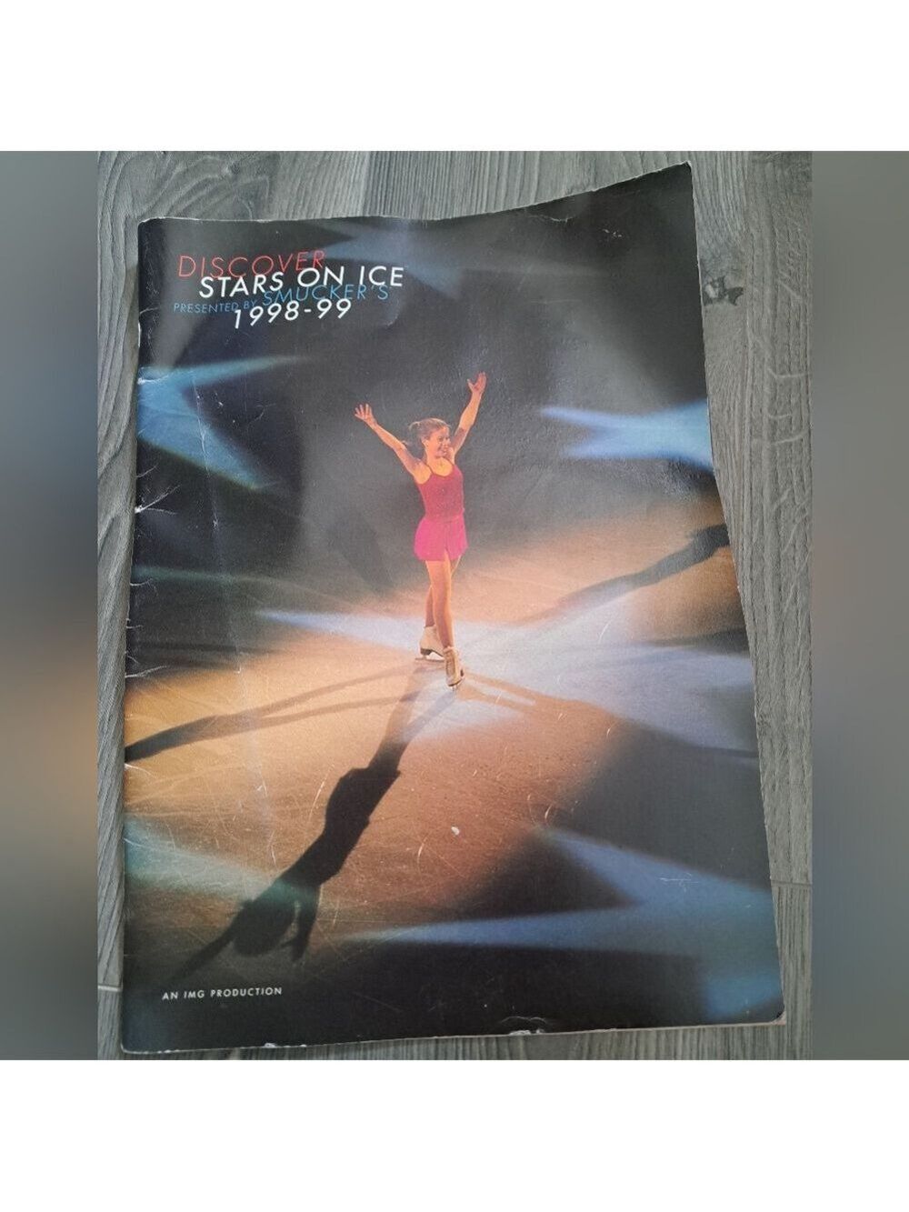 DISCOVER STARS ON ICE PROGRAM 1998-99 collectible Keepsake Book Paper Insert